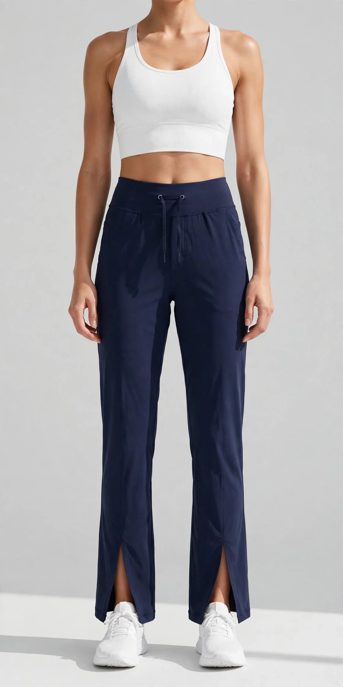 Shoreline Split-Hem Resort Pant - front view