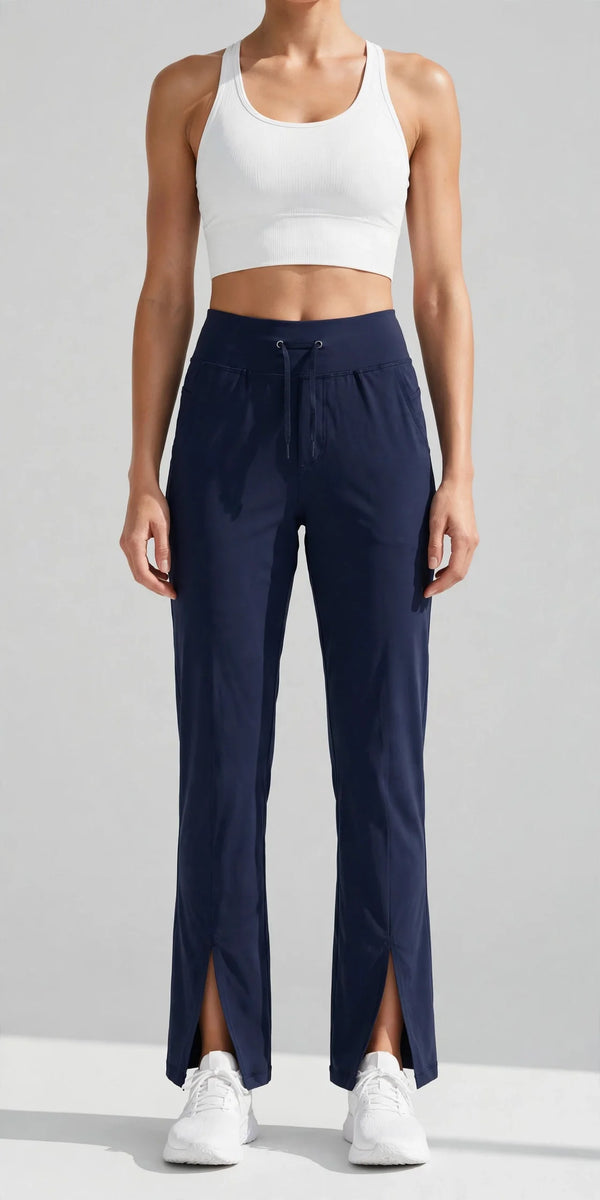 Shoreline Split-Hem Resort Pant - front view
