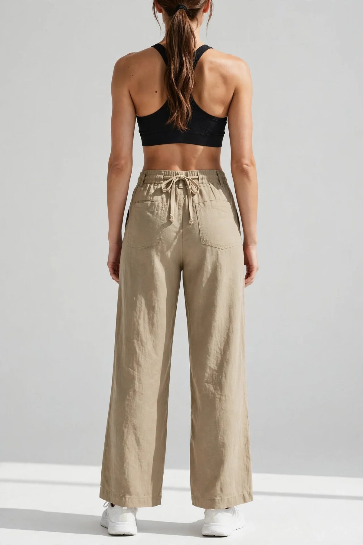 Dune Drawstring Pocket Pant - back view