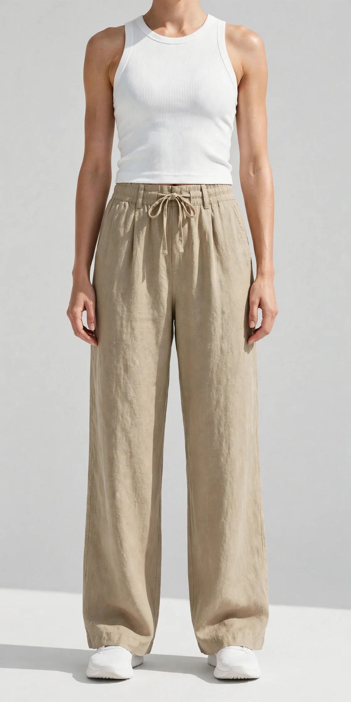 Dune Drawstring Pocket Pant - front view