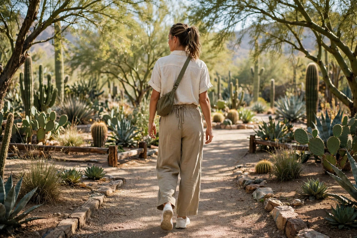 Dune Drawstring Pocket Pant - lifestyle view