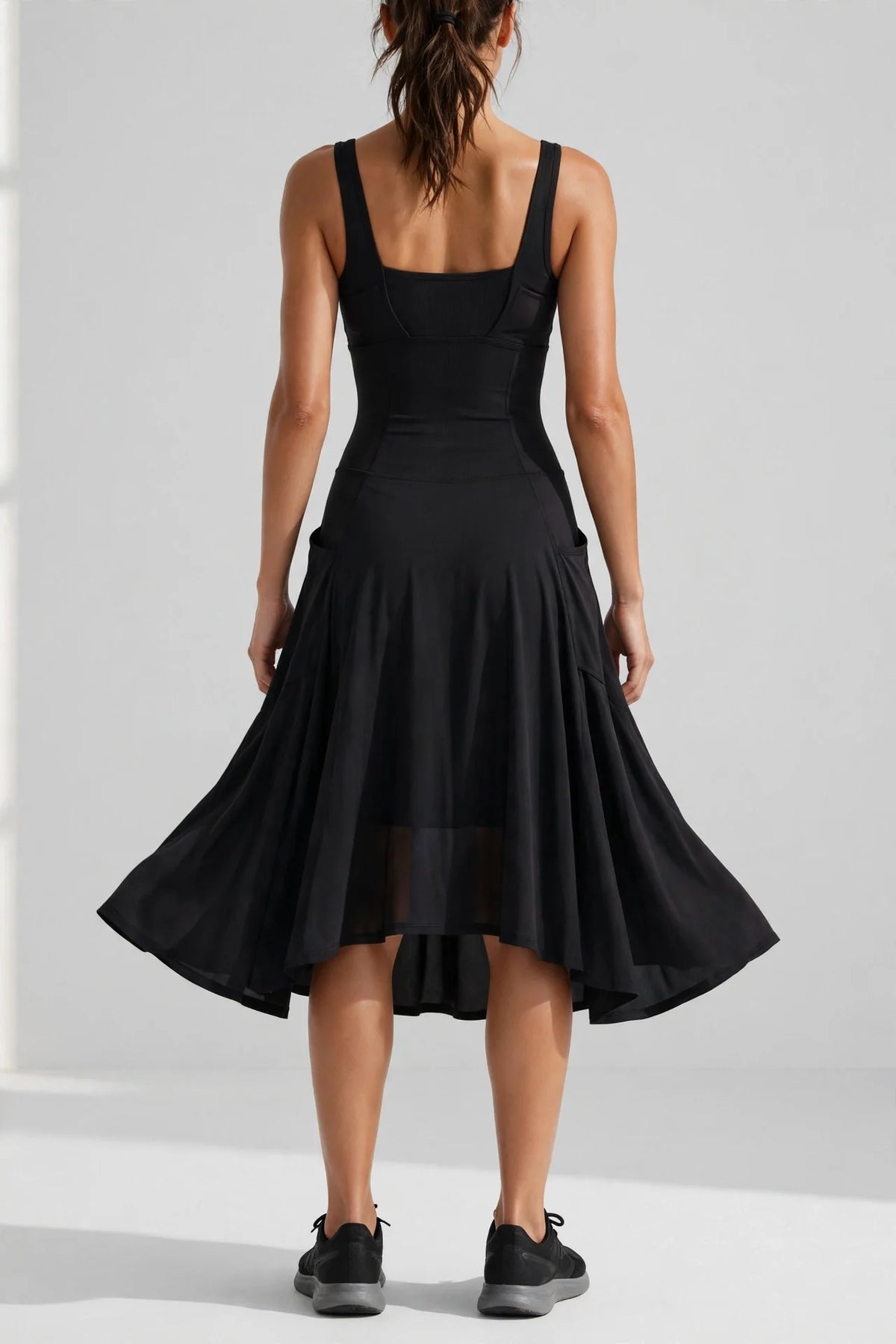 Encore Built-in Bra Midi Dress