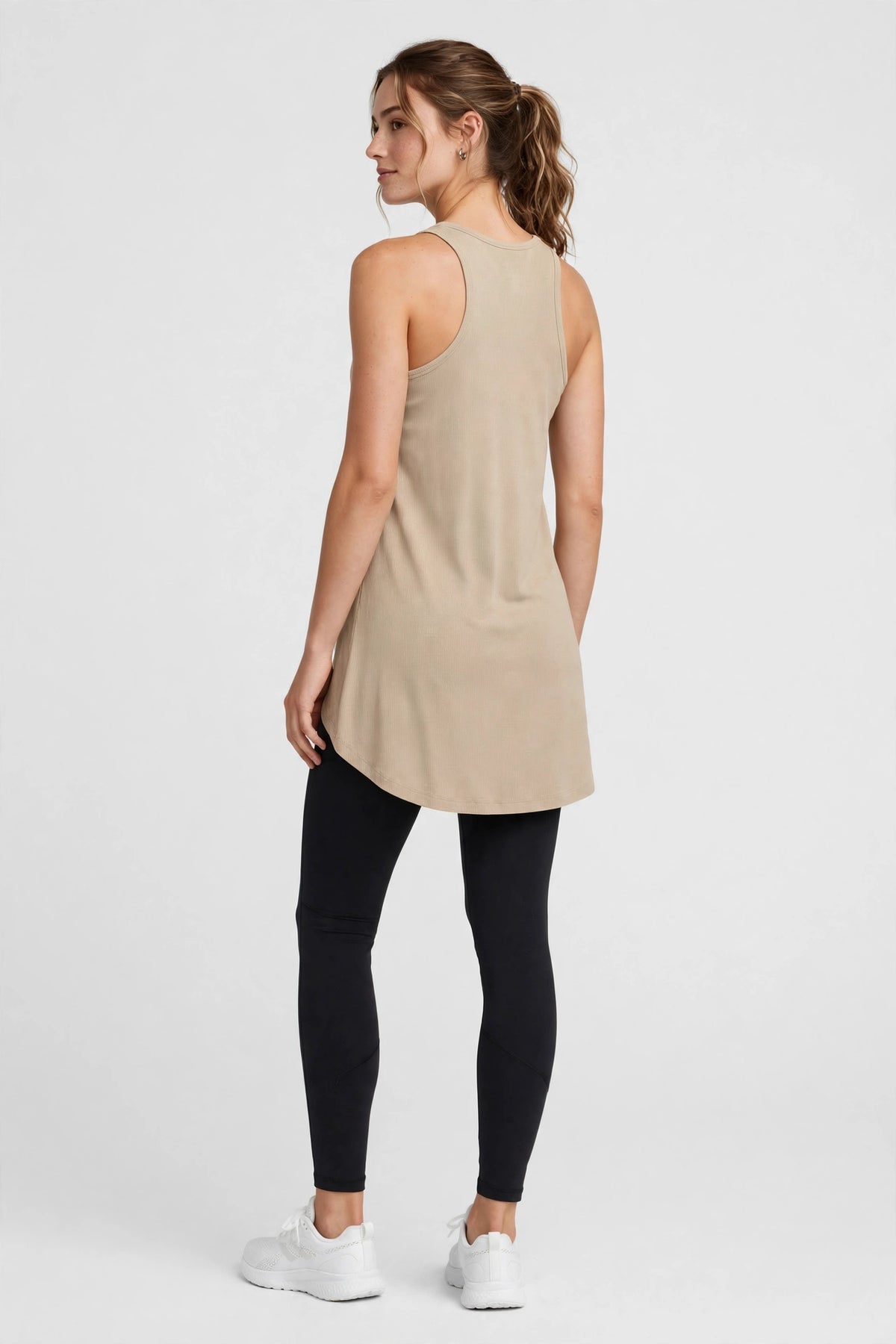 Aerolite Longline Tank - Sand - back