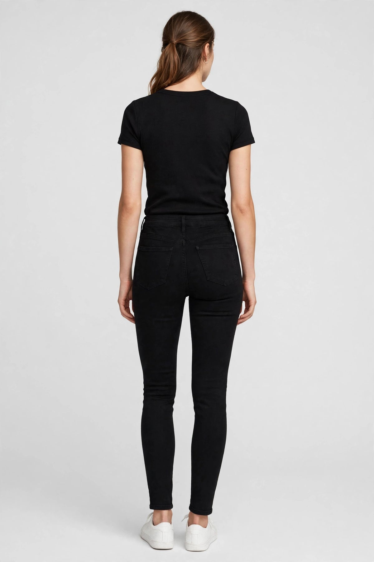 Airflex Skinny Jean - Black - back