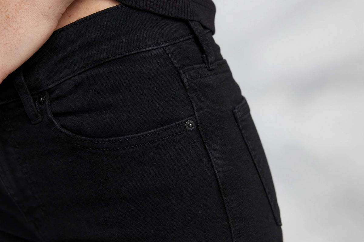 Airflex Skinny Jean - Black - detail