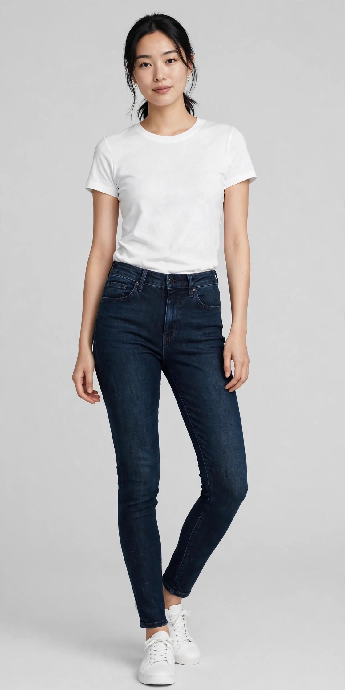 Airflex Skinny Jean - Dark Wash - front