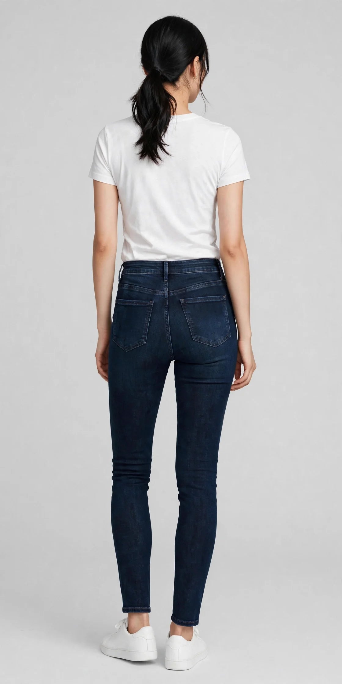 Airflex Skinny Jean - Dark Wash - back