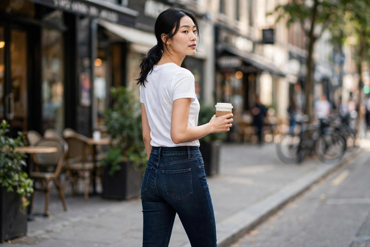 Airflex Skinny Jean - Dark Wash - lifestyle
