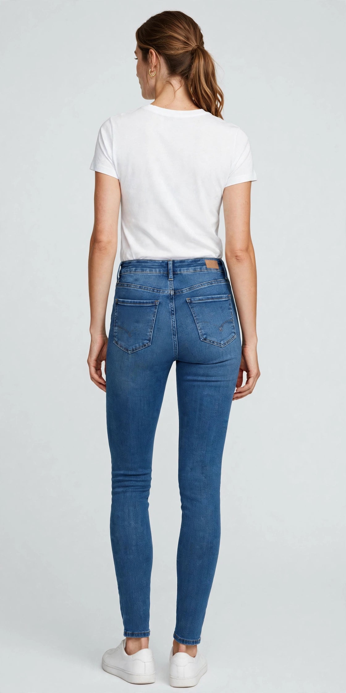 Airflex Skinny Jean - Medium Wash - back