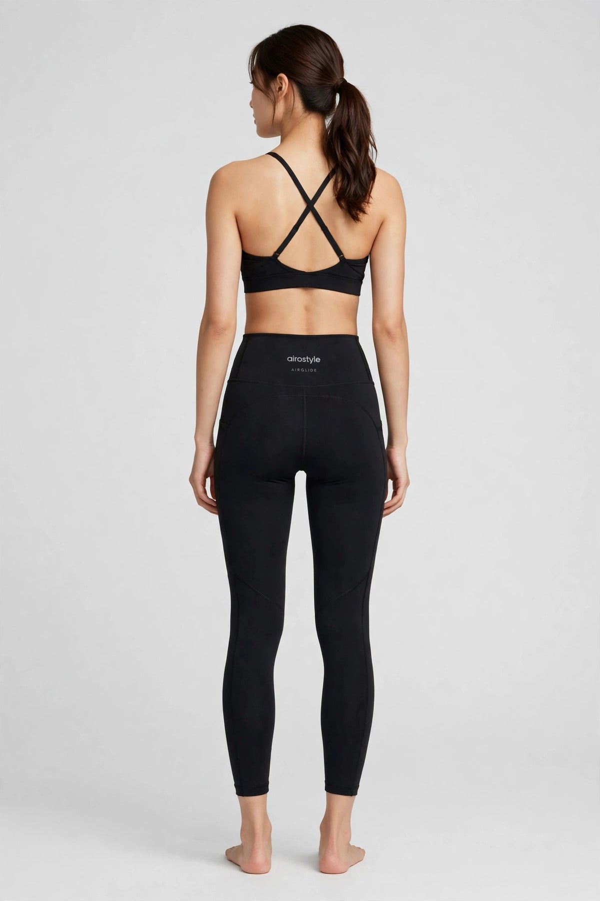 Airglide 7/8 Tight - Jet Black - back