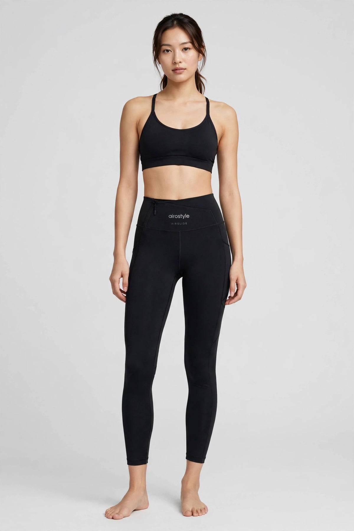 Airglide 7/8 Tight - Jet Black - front