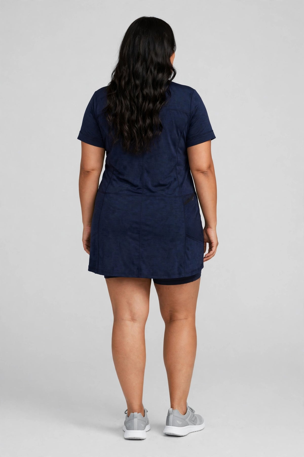 Baseline Skort Dress - Navy - back