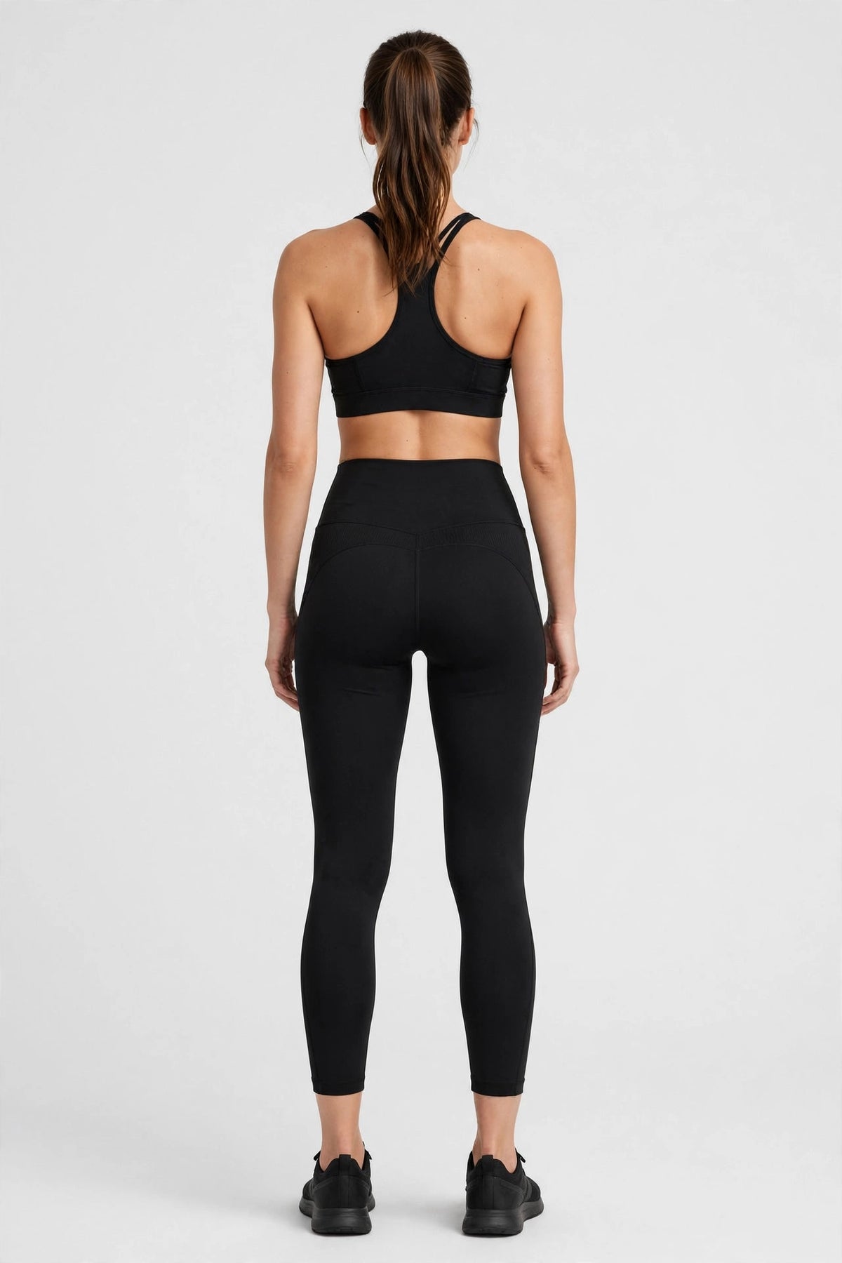 Cirrus Cloud High-Waisted Legging - Black - back