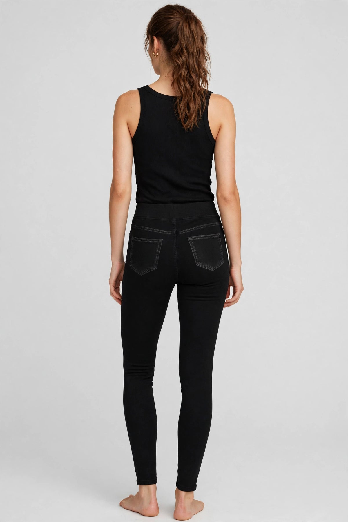 Cirrus High-Rise Jegging - Black - back