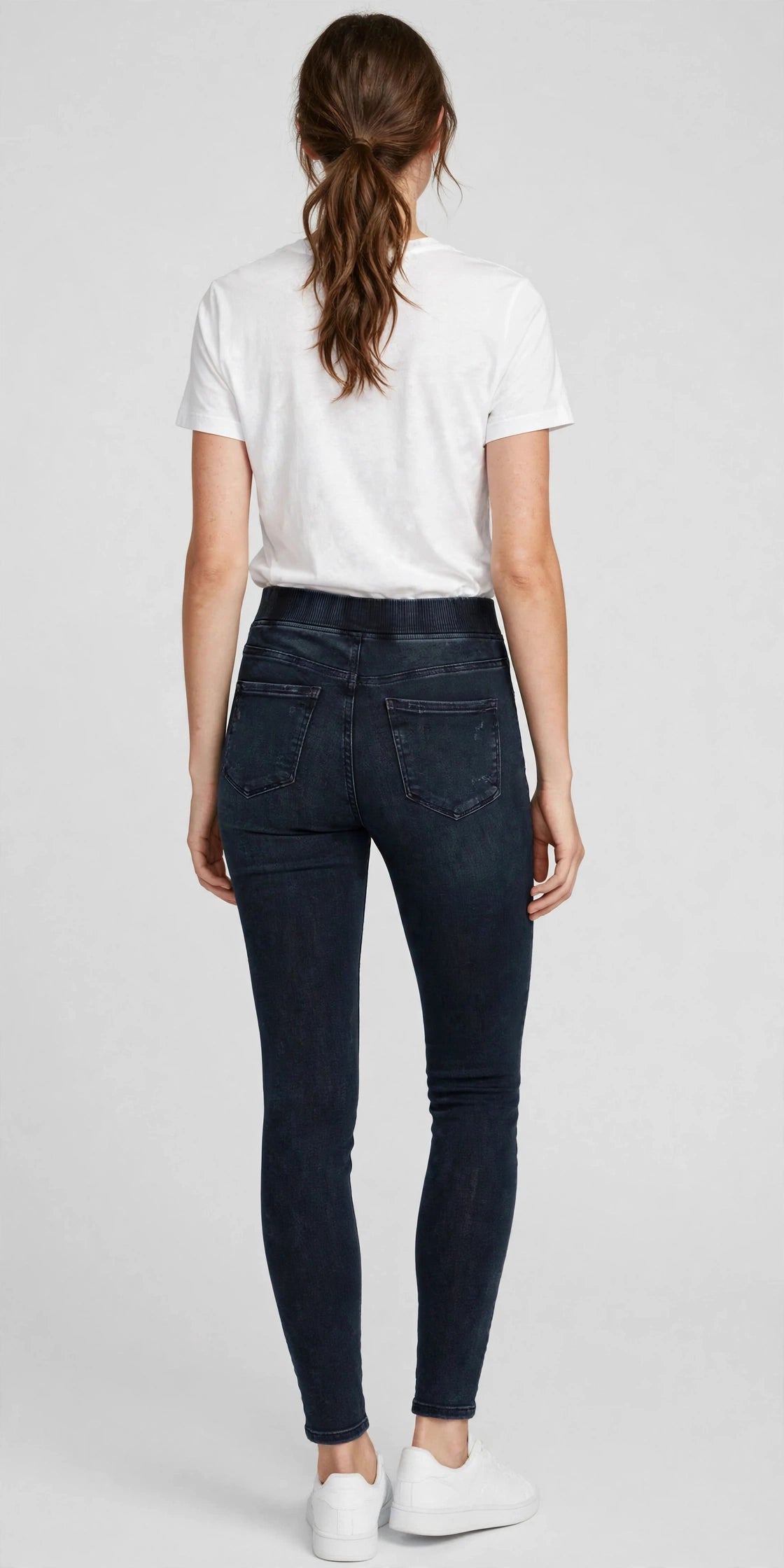 Cirrus High-Rise Jegging - Dark Wash - back