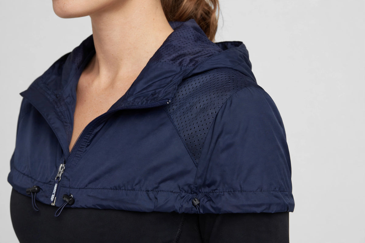 Stratosphere Windbreaker - Navy - detail