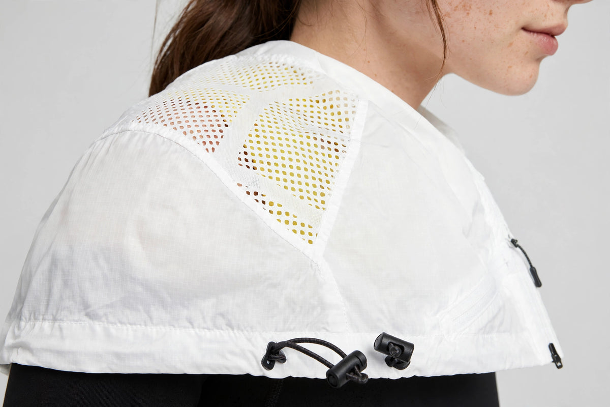 Stratosphere Windbreaker - White - detail