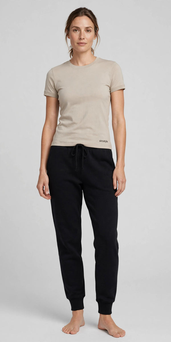 Cloudwalk Knit Jogger - Black - front