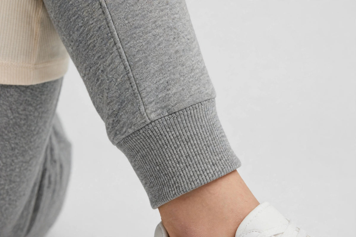Cloudwalk Knit Jogger - Heather Grey - detail