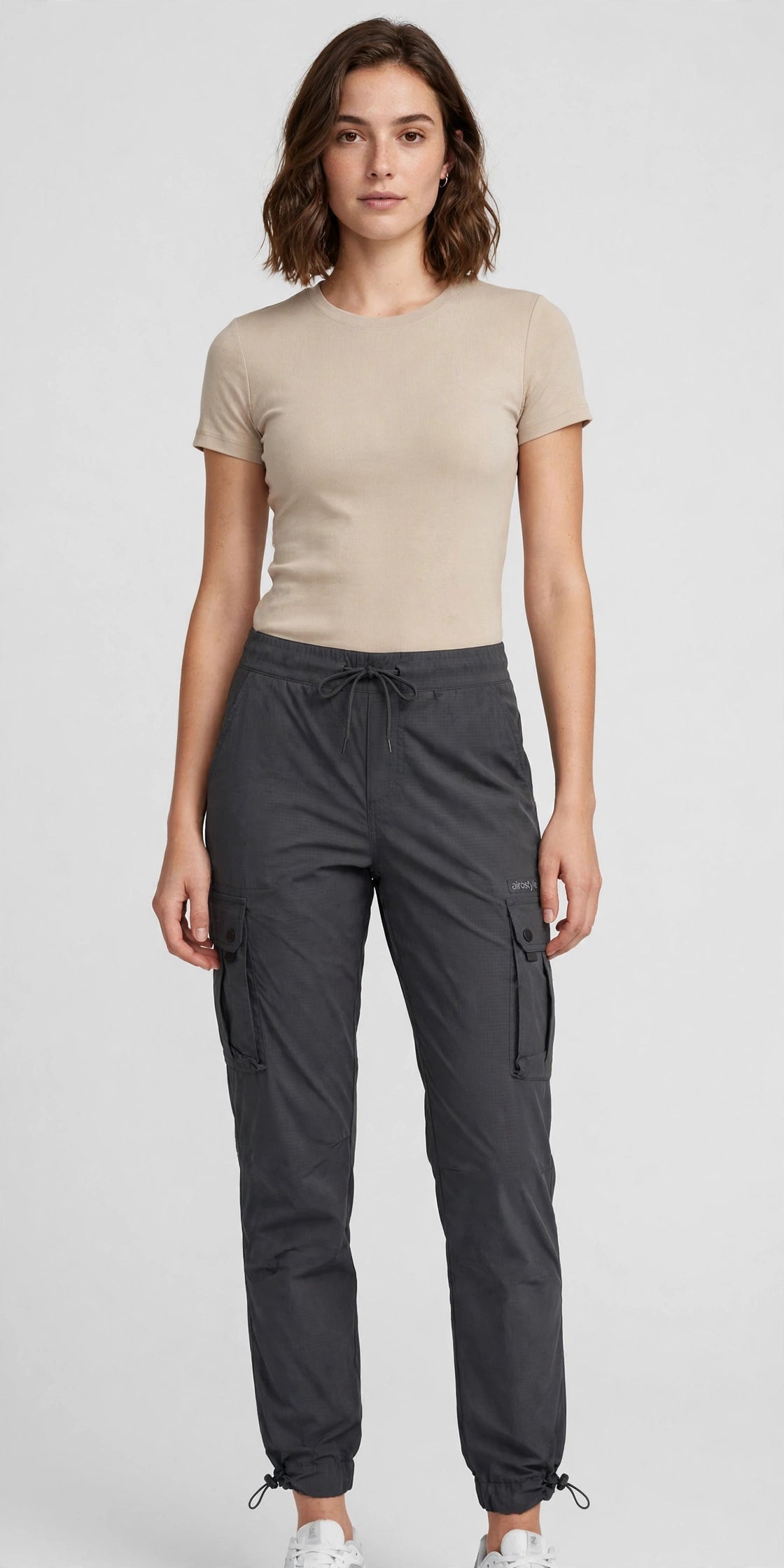 Drift Cargo Jogger - Charcoal - front