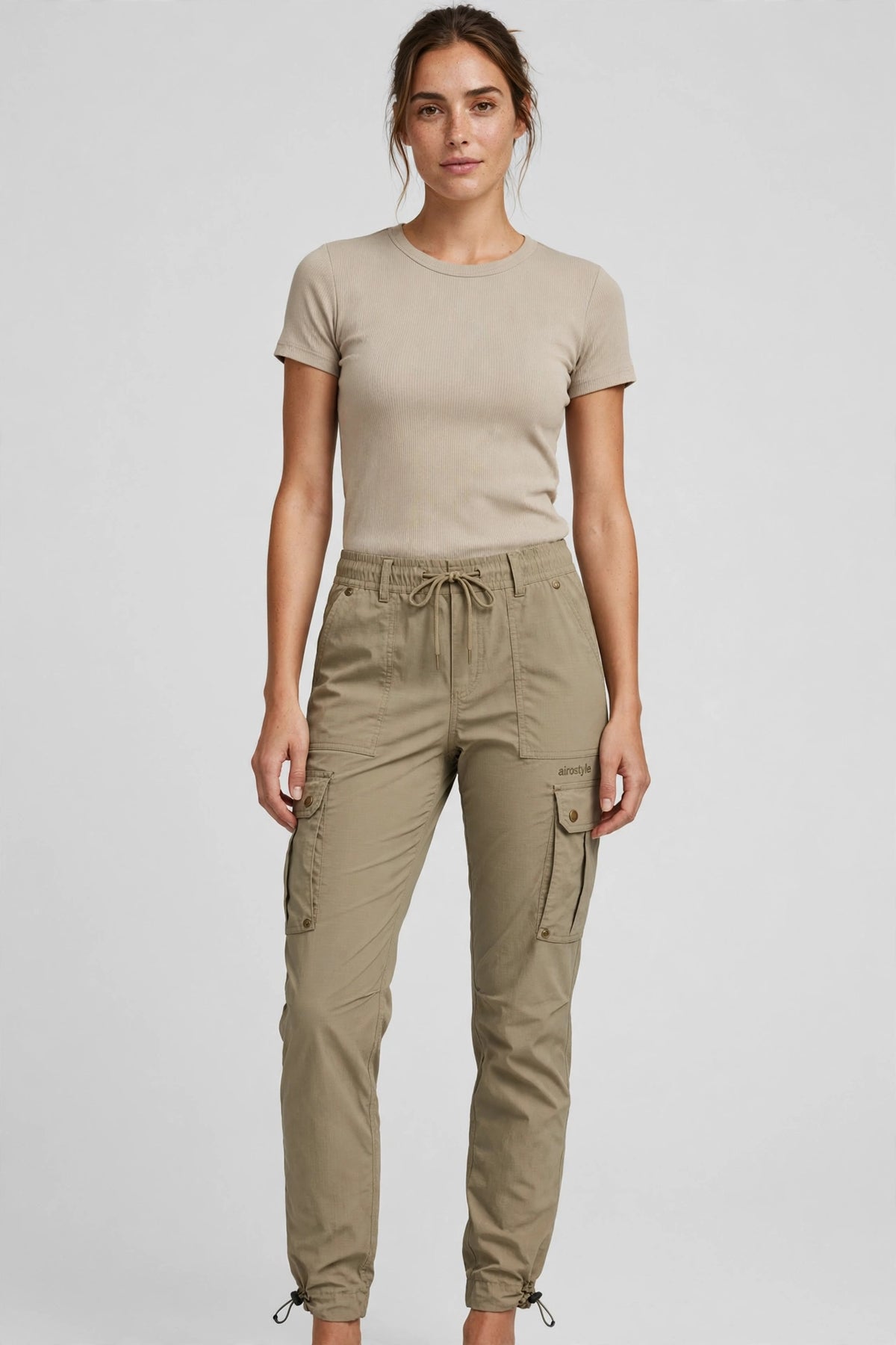 Drift Cargo Jogger - Khaki - front