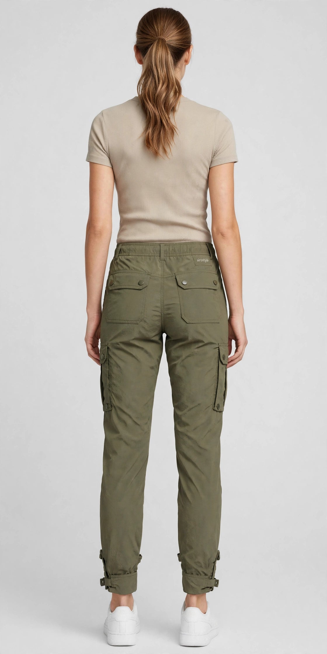 Drift Cargo Jogger - Olive - back