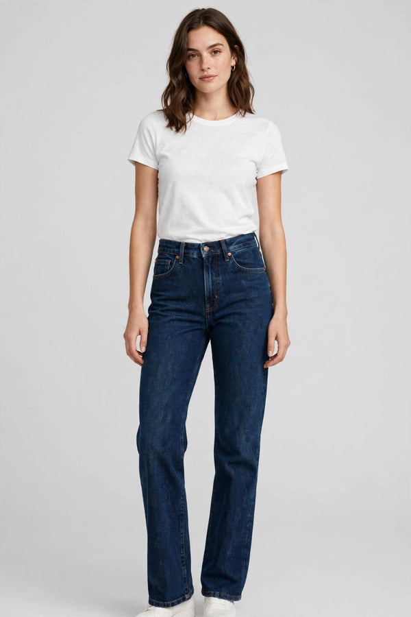 Drift Straight-Leg Jean - Indigo - front