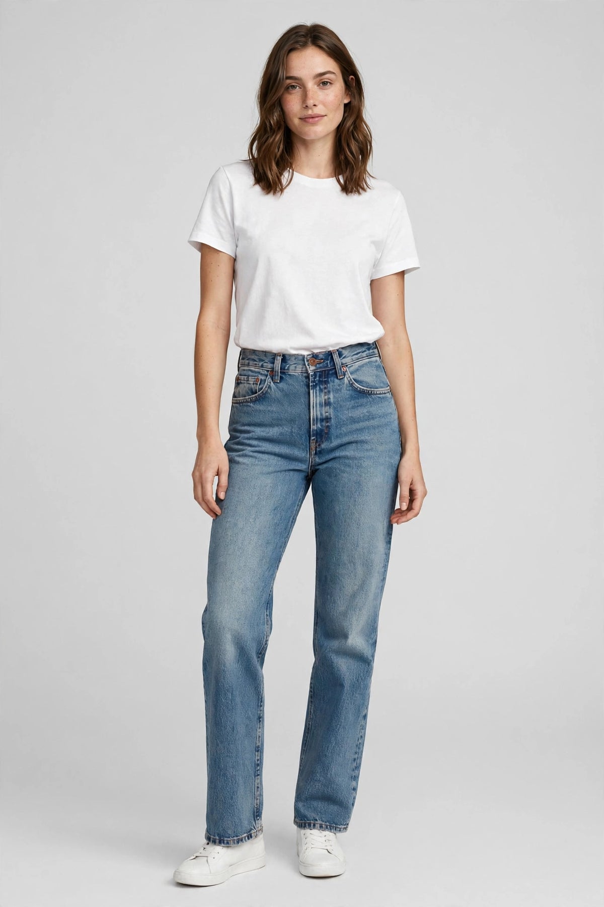 Drift Straight-Leg Jean - Vintage Wash - front