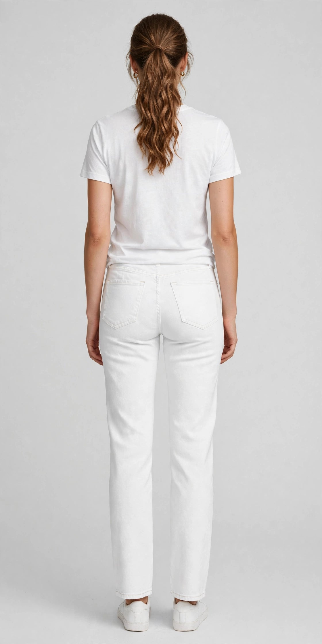 Drift Straight-Leg Jean - White - back