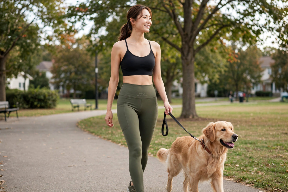 Drift Yoga Pocket Legging - Olive - lifestyle
