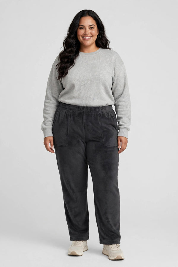 Ember Fleece Sweatpant - Charcoal - front