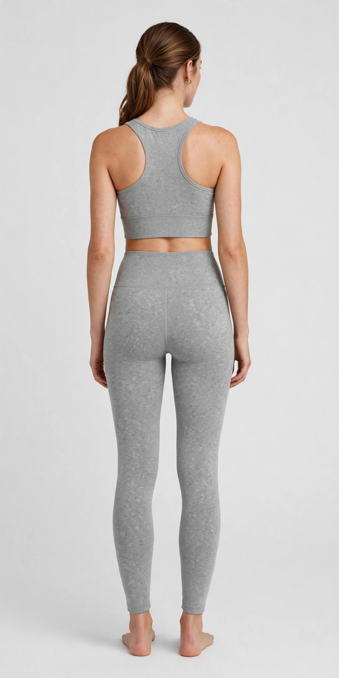 Halcyon Everyday Legging - Heather Grey - back