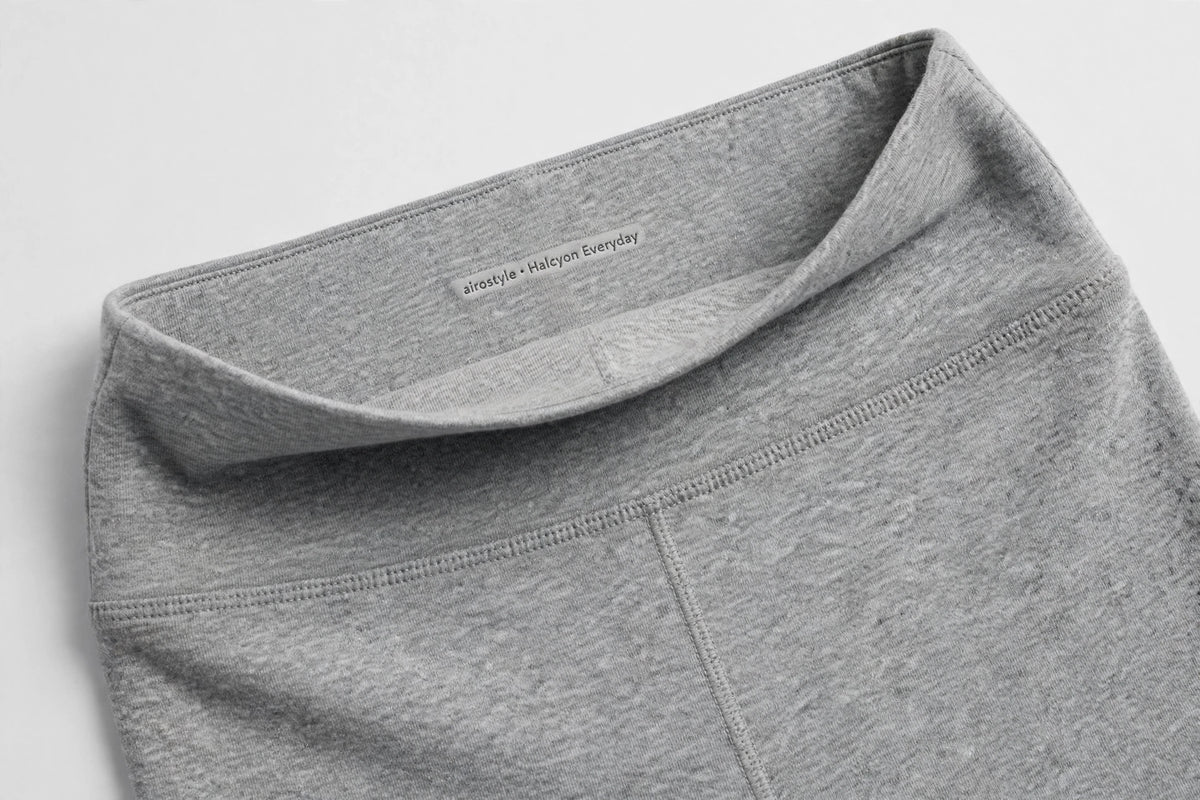 Halcyon Everyday Legging - Heather Grey - detail
