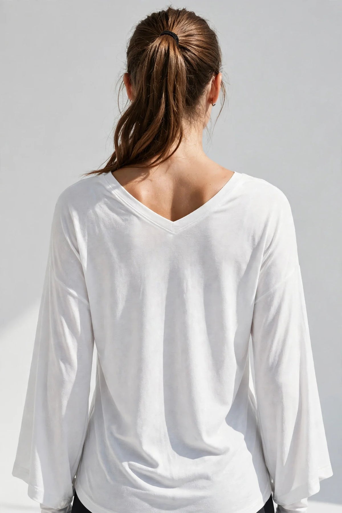 Classic V-Neck Long Sleeve