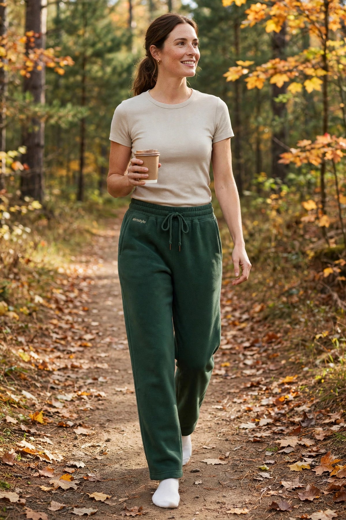 Nimbus Fleece Sweatpant - Forest - lifestyle