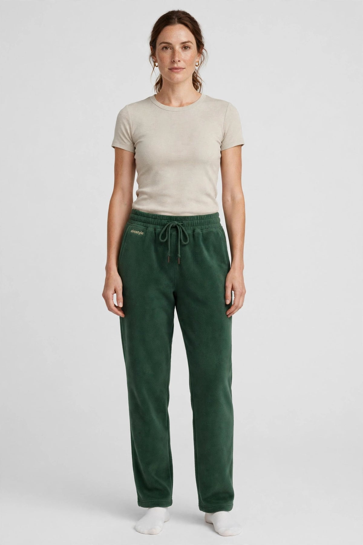 Nimbus Fleece Sweatpant - Forest - front