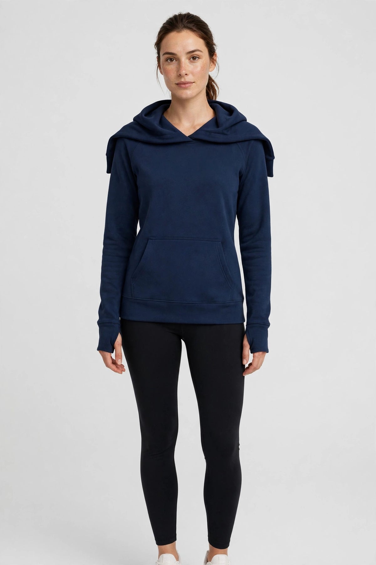 Solstice Performance Hoodie - Navy - front