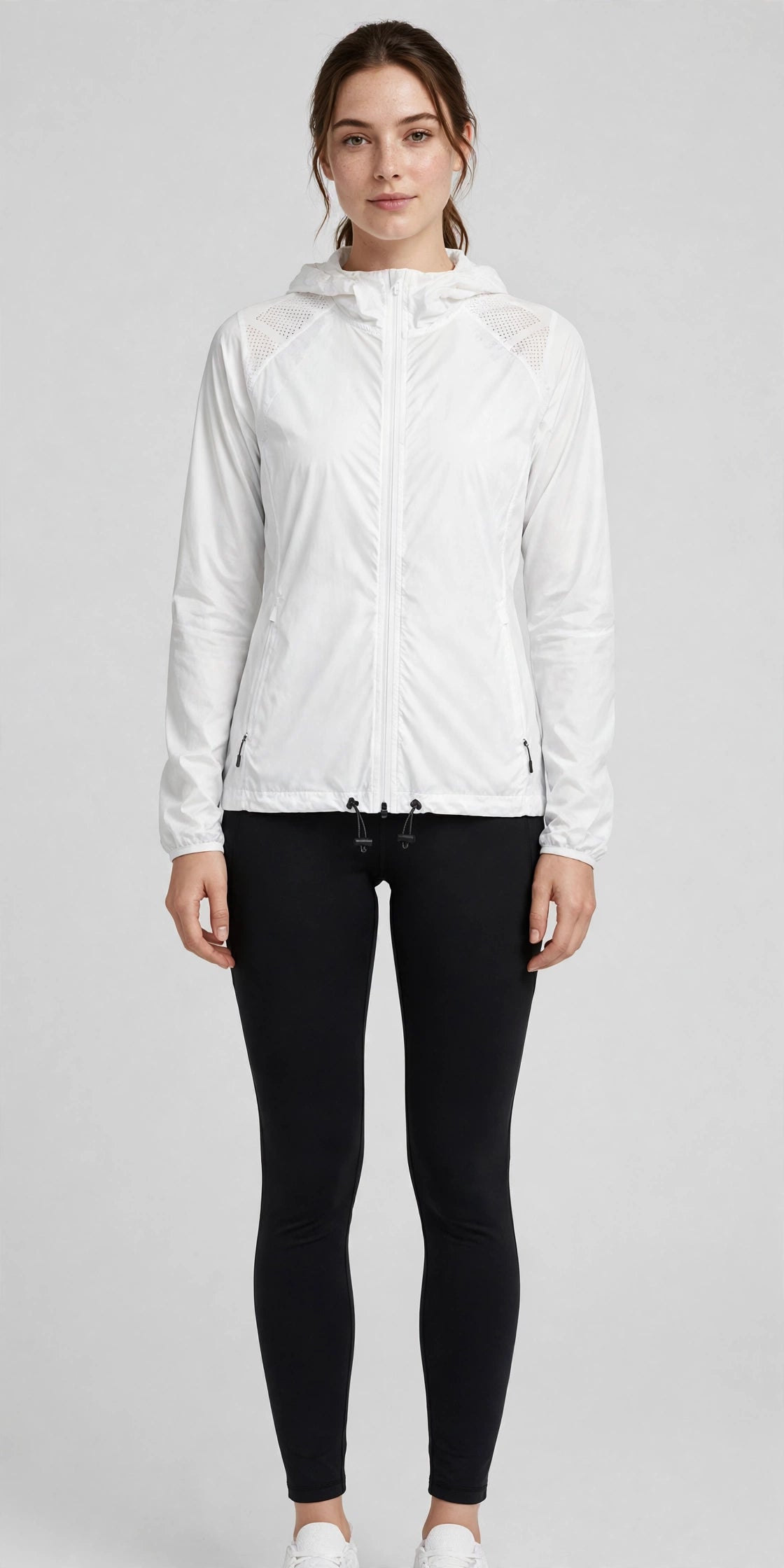 Stratosphere Windbreaker - White - front