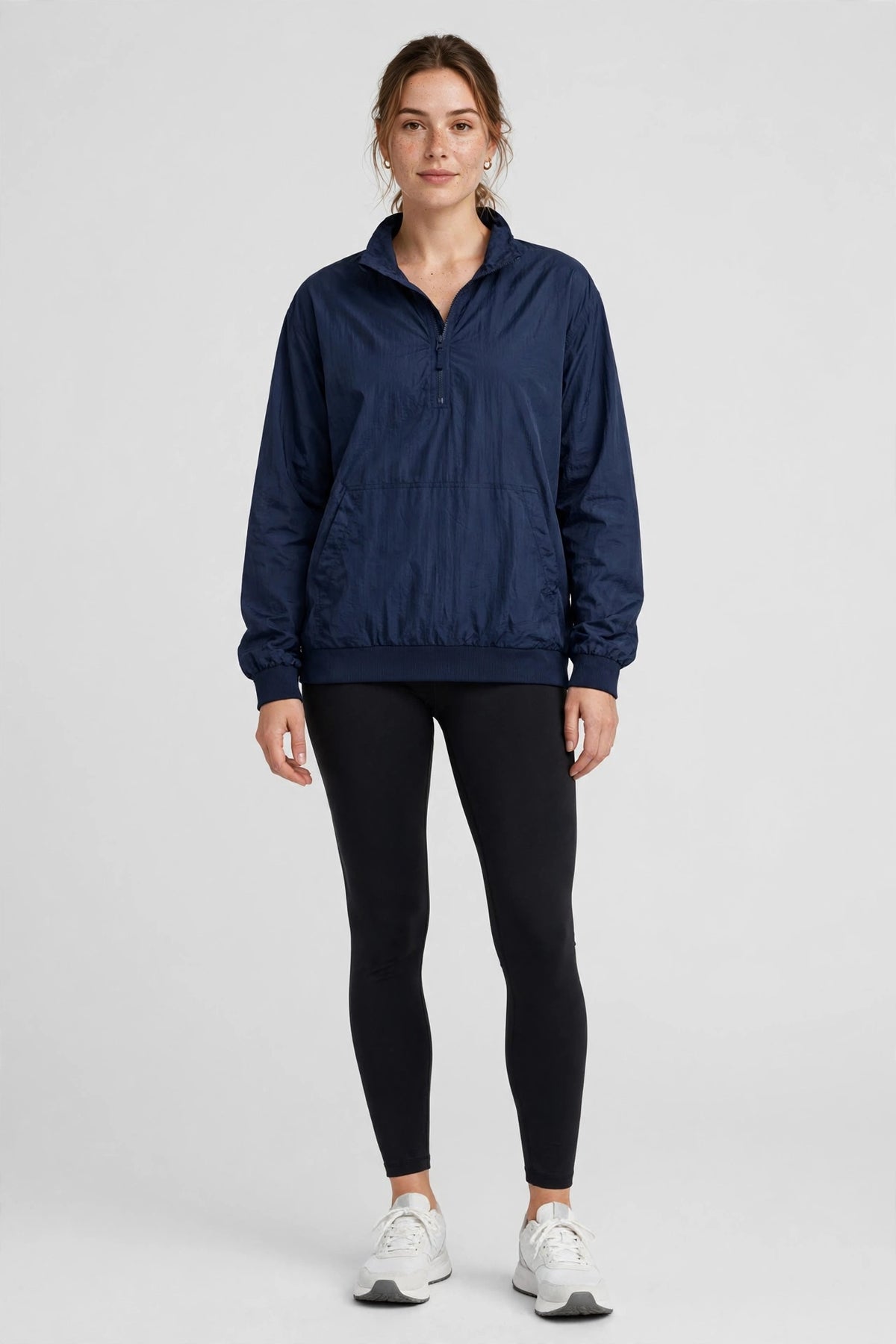 Tidal Anorak Pullover - Navy - front