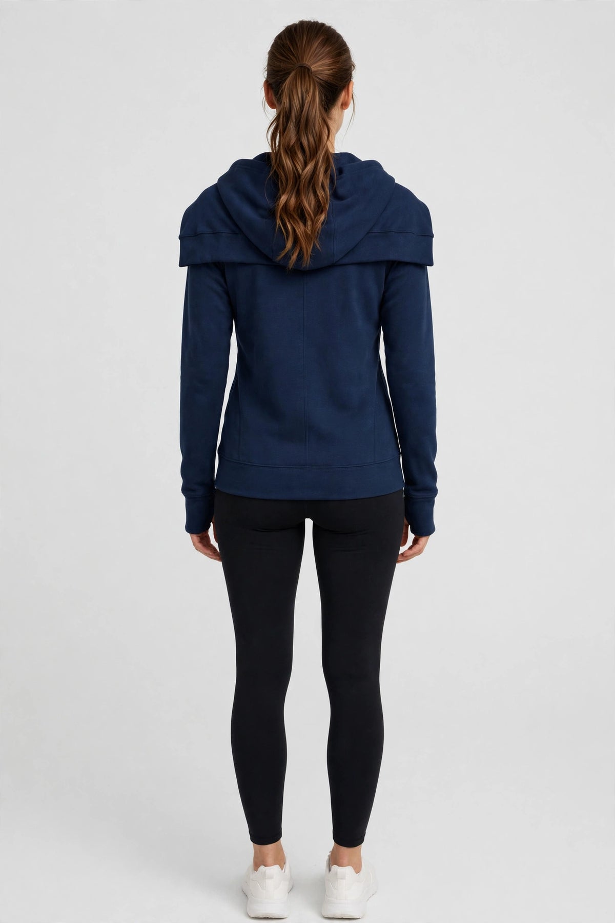 Solstice Performance Hoodie - Navy - back