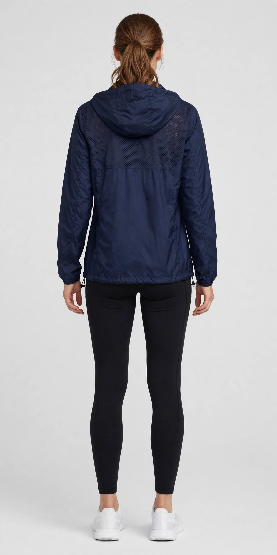 Stratosphere Windbreaker - Navy - back