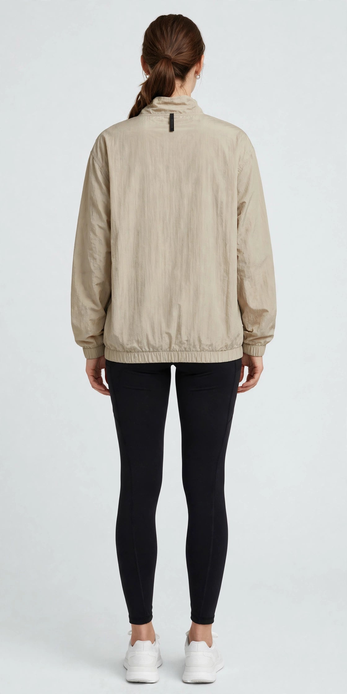 Tidal Anorak Pullover - Stone - back