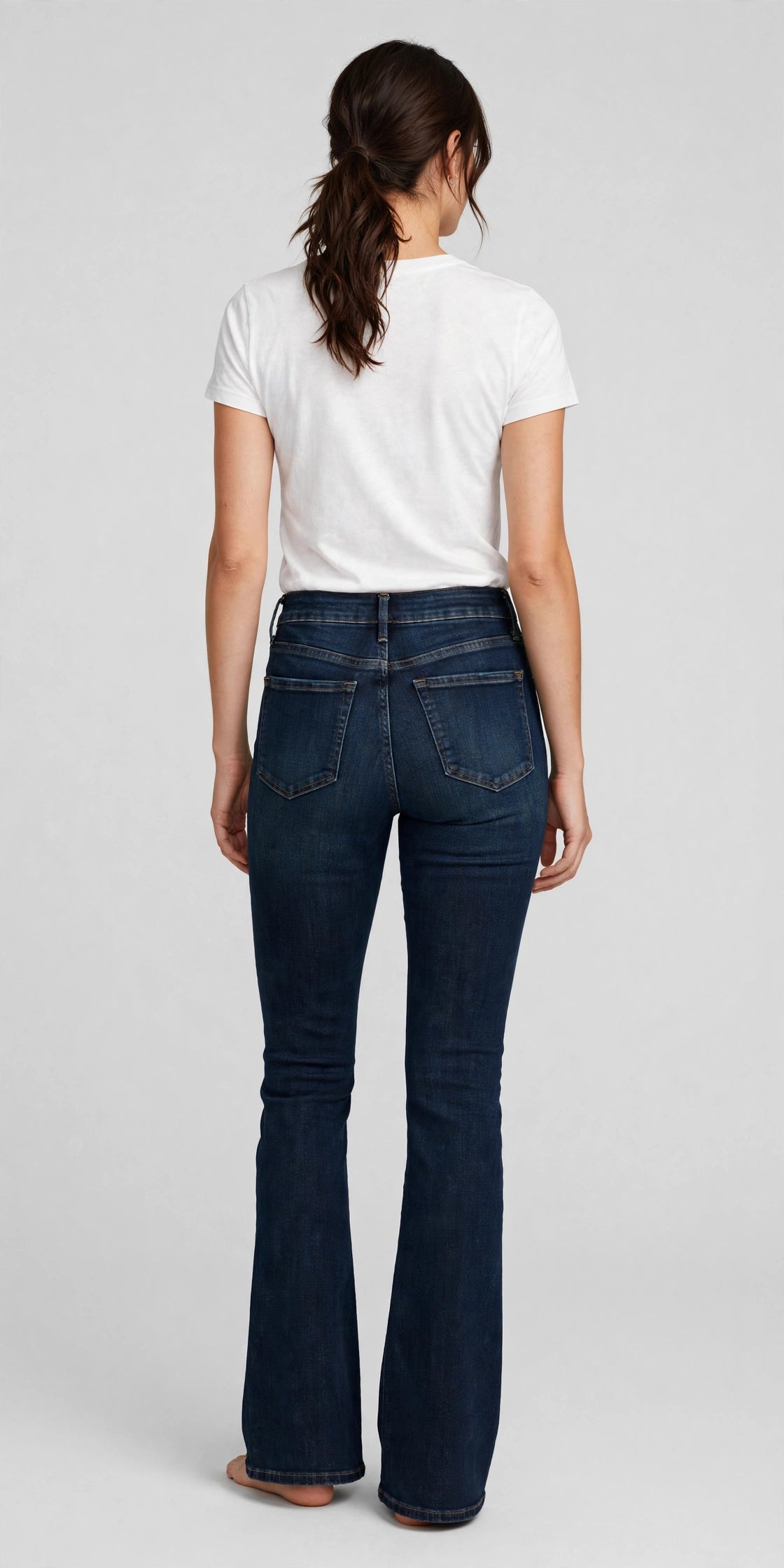 Skysail Bootcut Jean - Dark Rinse - back