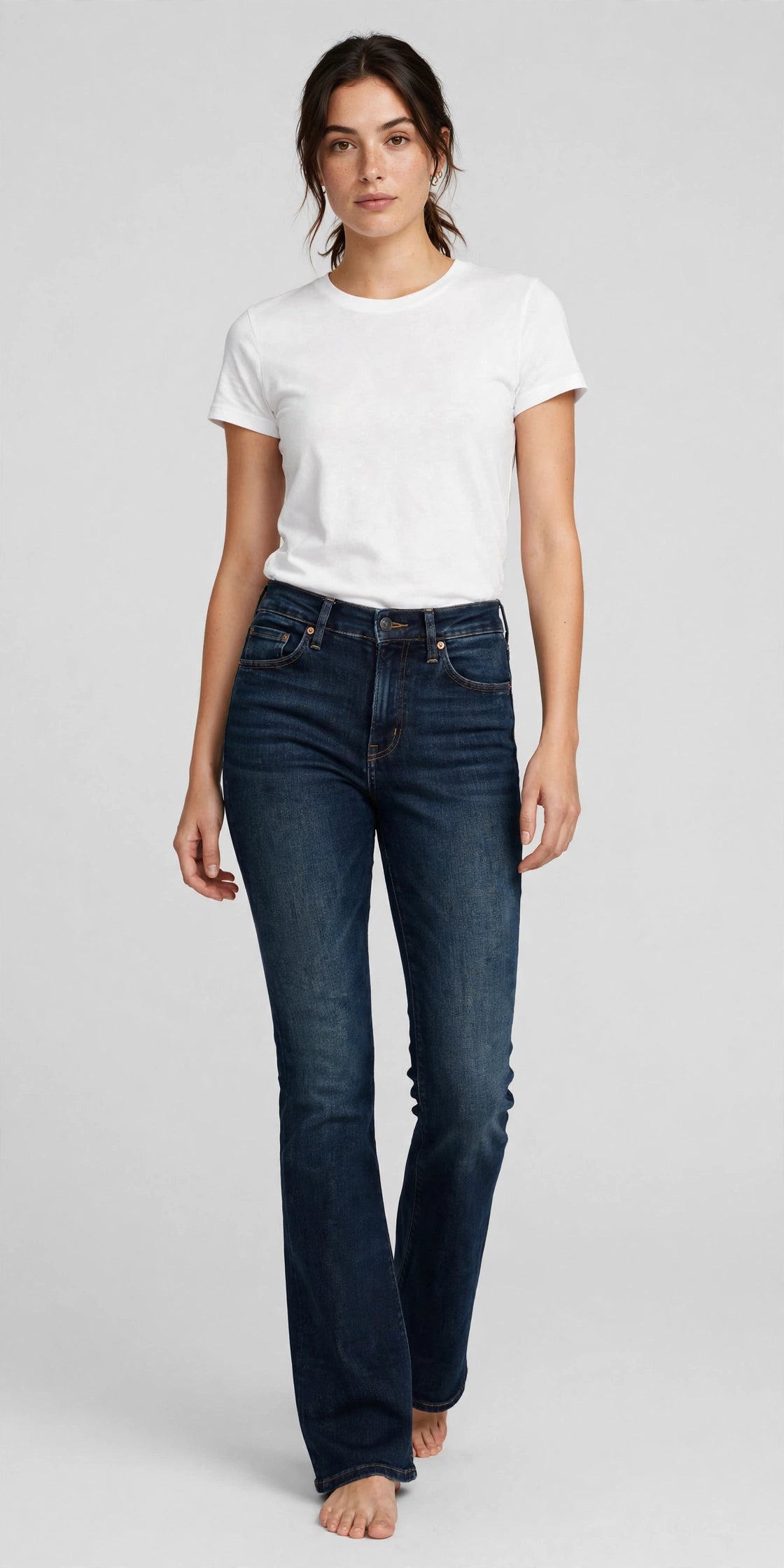 Skysail Bootcut Jean - Dark Rinse - front