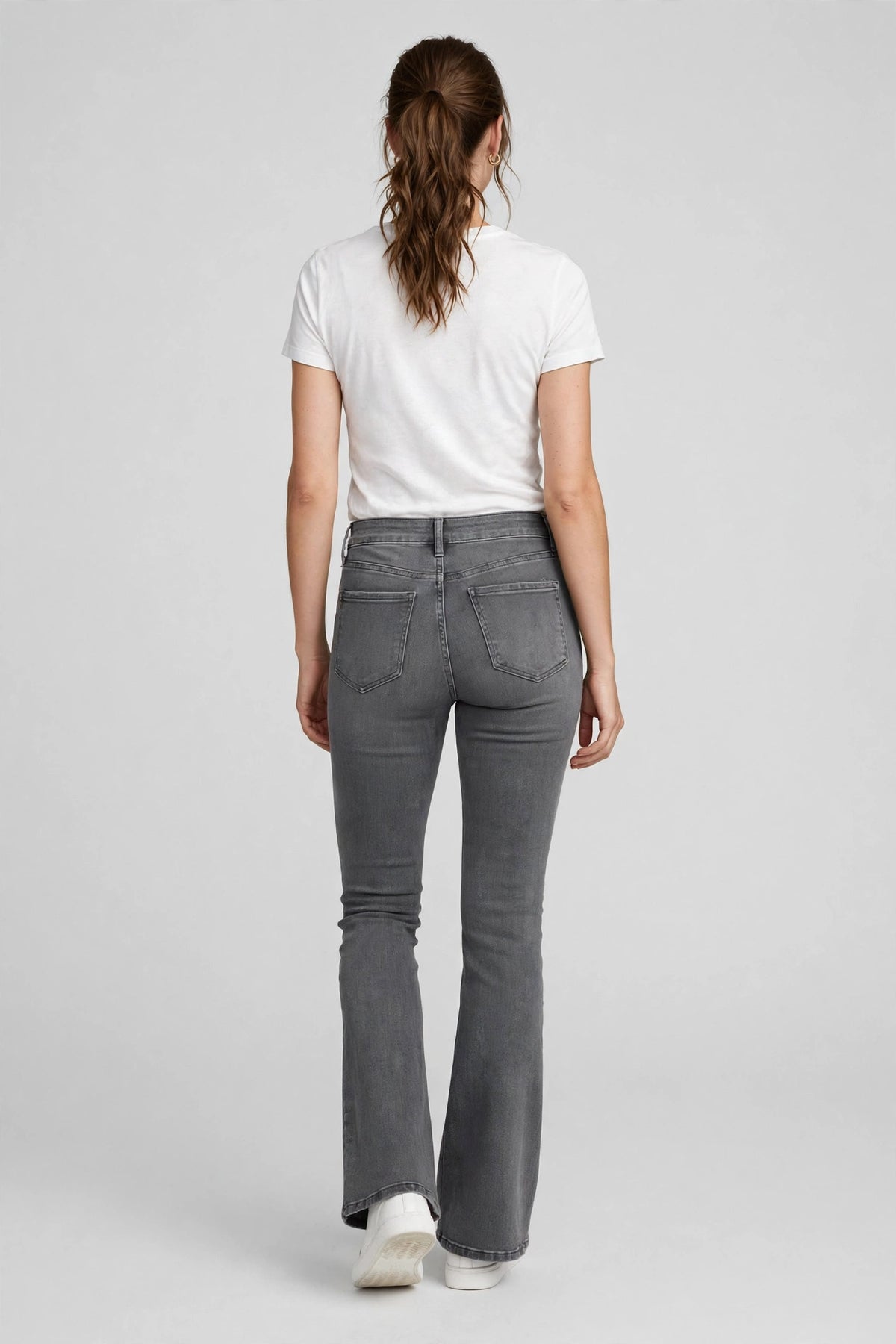 Skysail Bootcut Jean - Grey - back