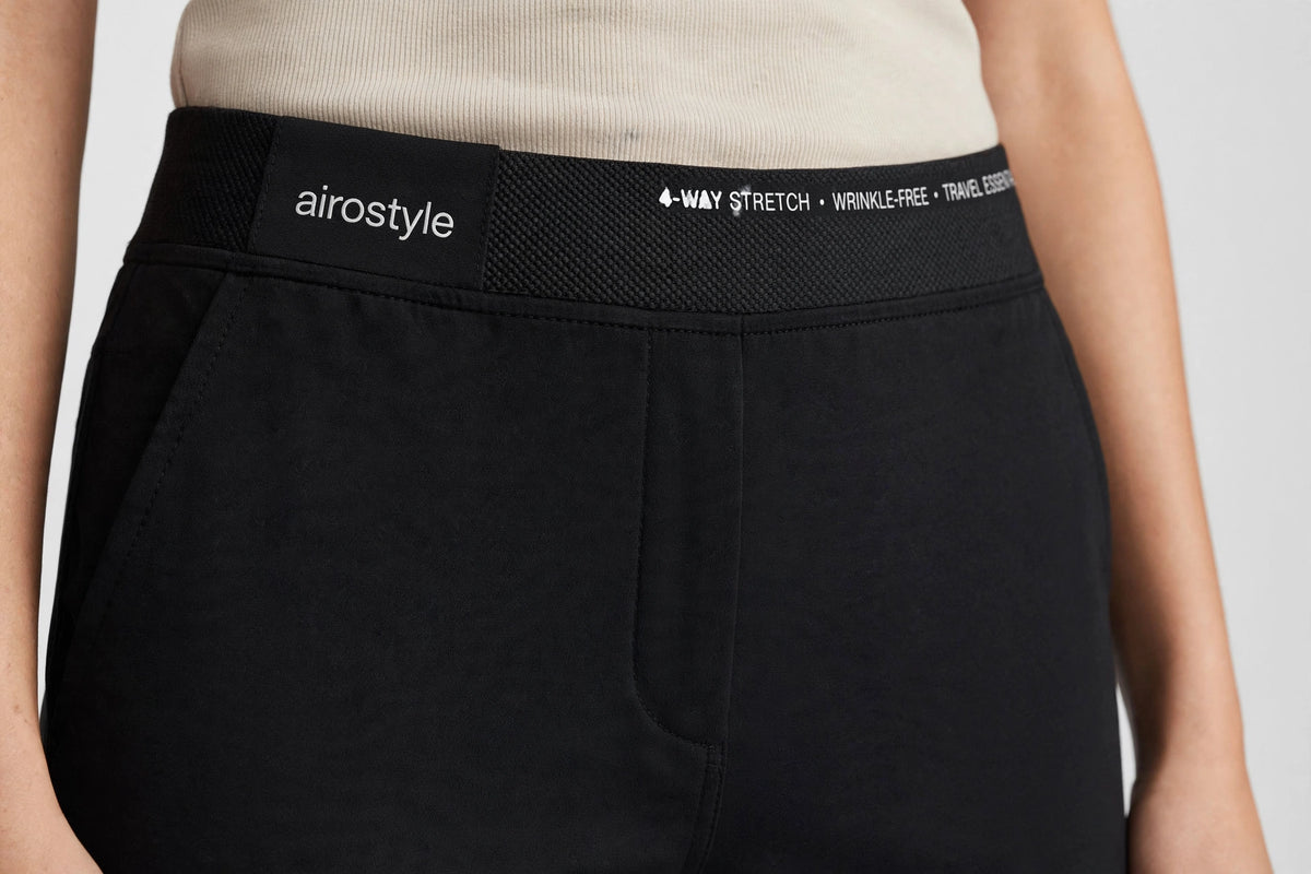 Skysail Straight-Leg Pant - Black - detail