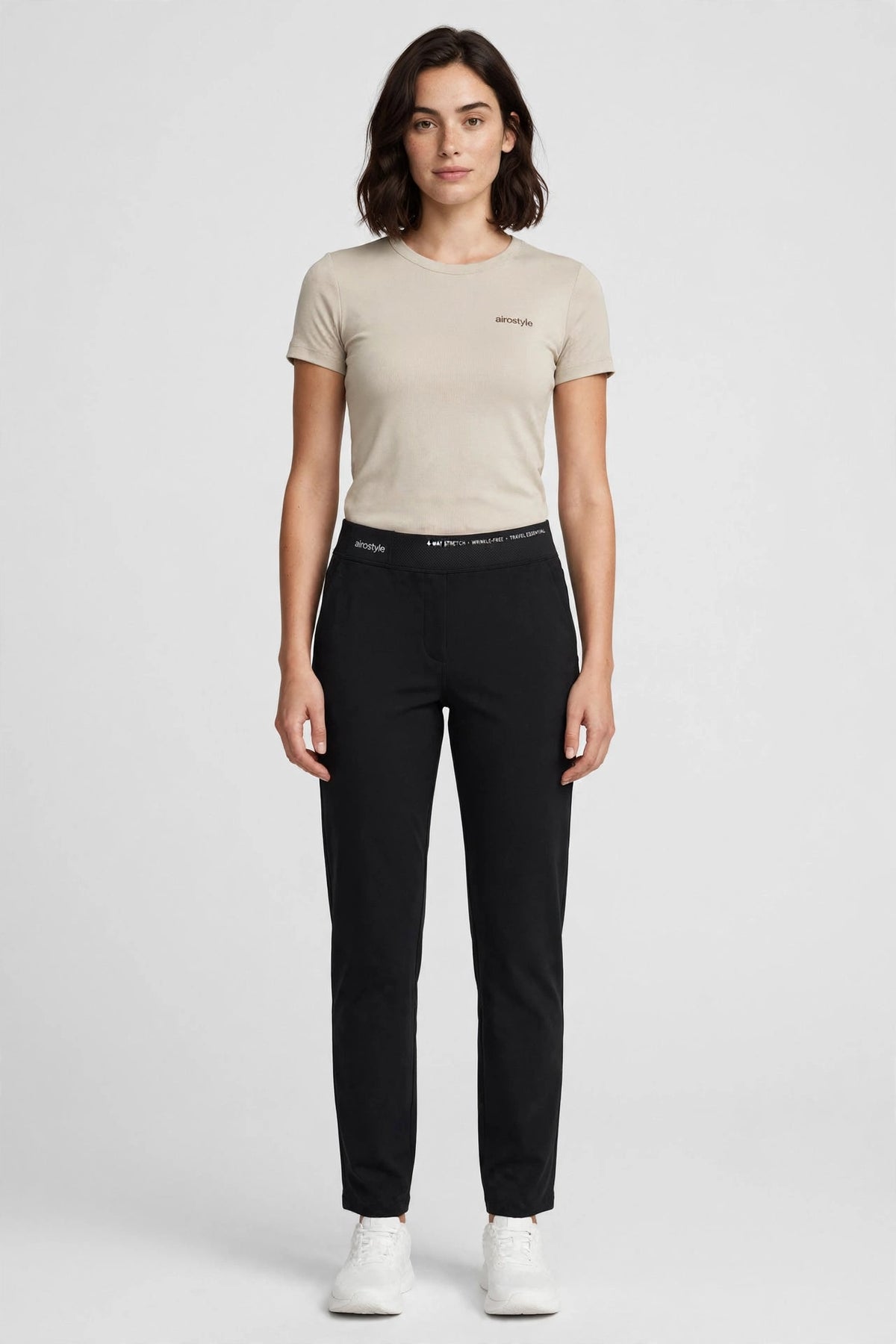 Skysail Straight-Leg Pant - Black - front