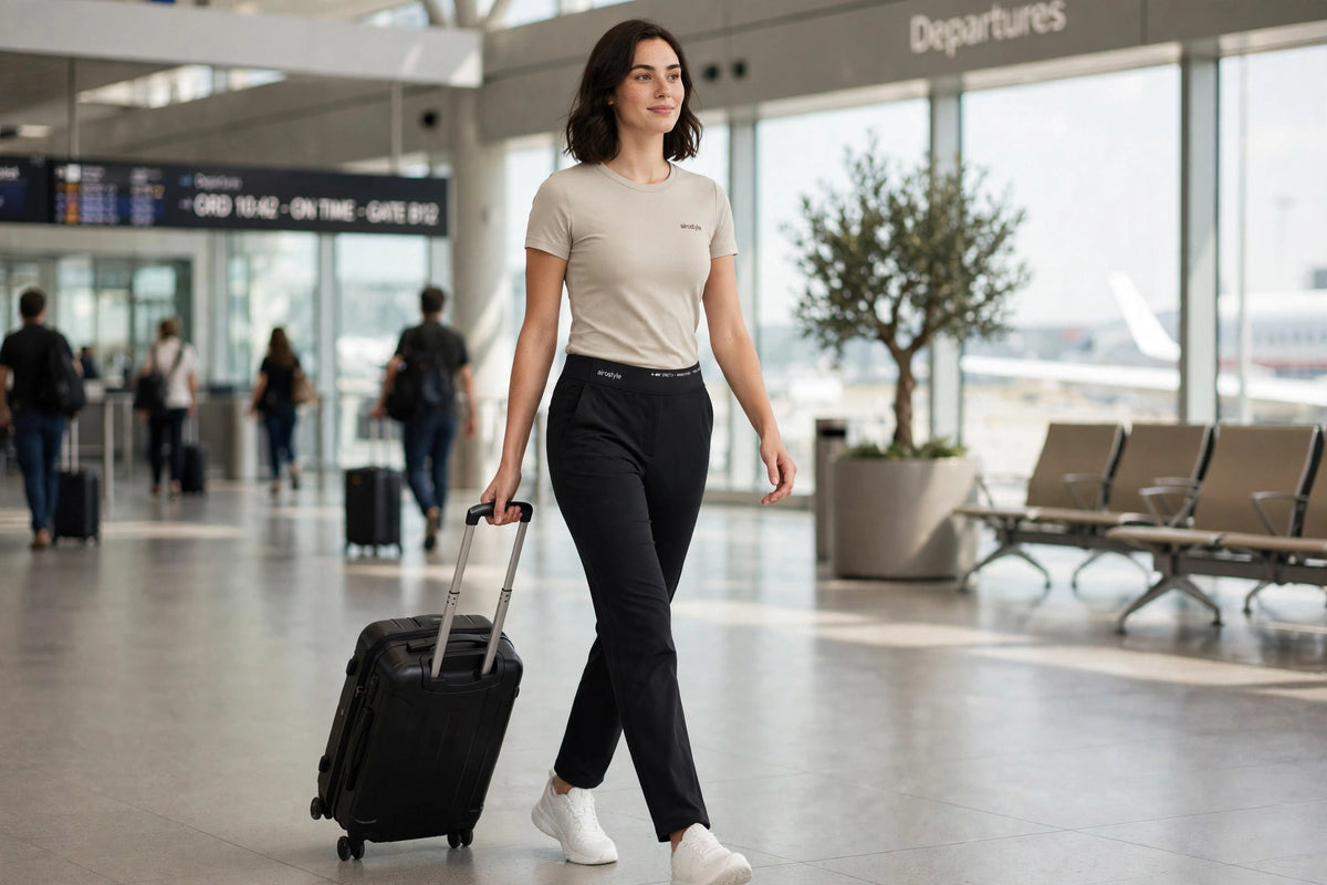 Skysail Straight-Leg Pant - Black - lifestyle