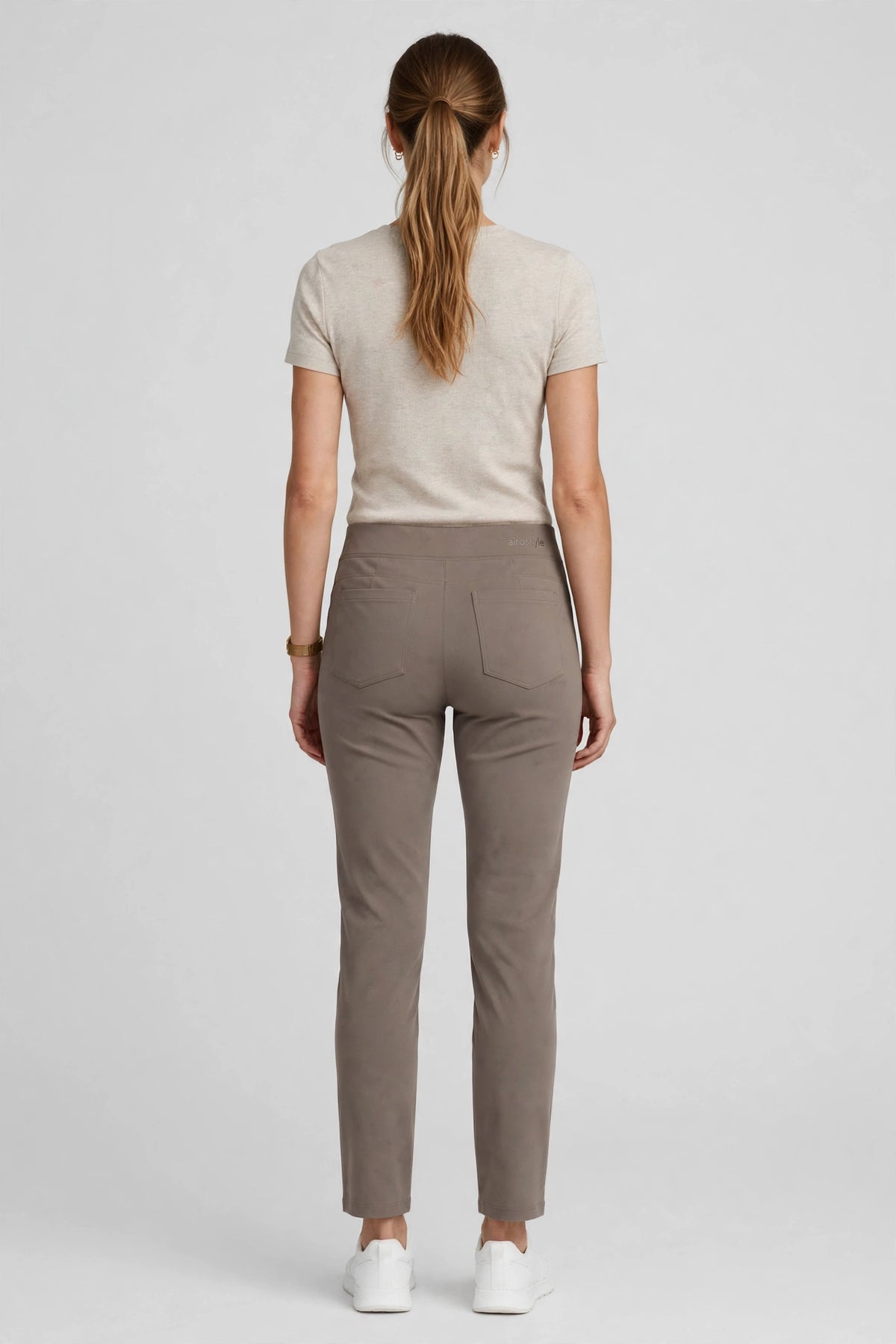 Skysail Straight-Leg Pant - Taupe - back