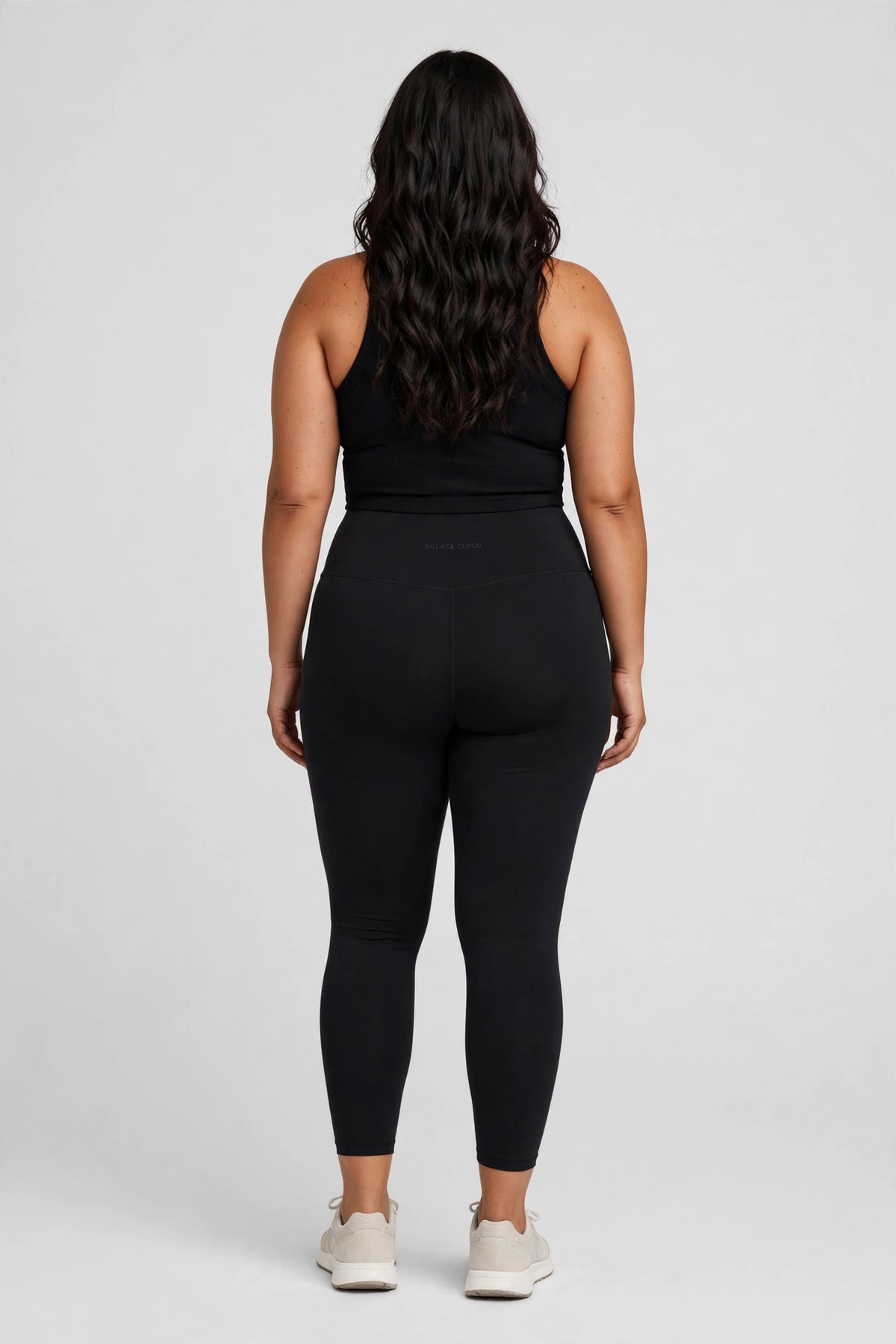 Solace Cloud High-Waisted Legging - Black - back